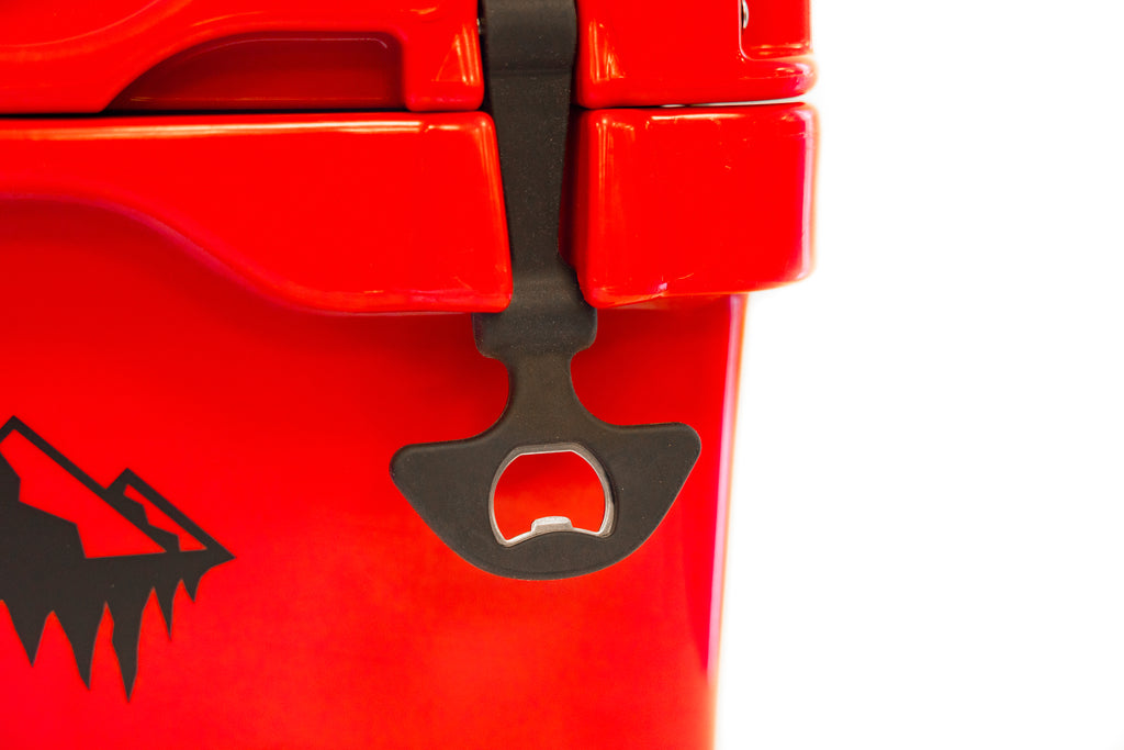 Red 15 qt cooler