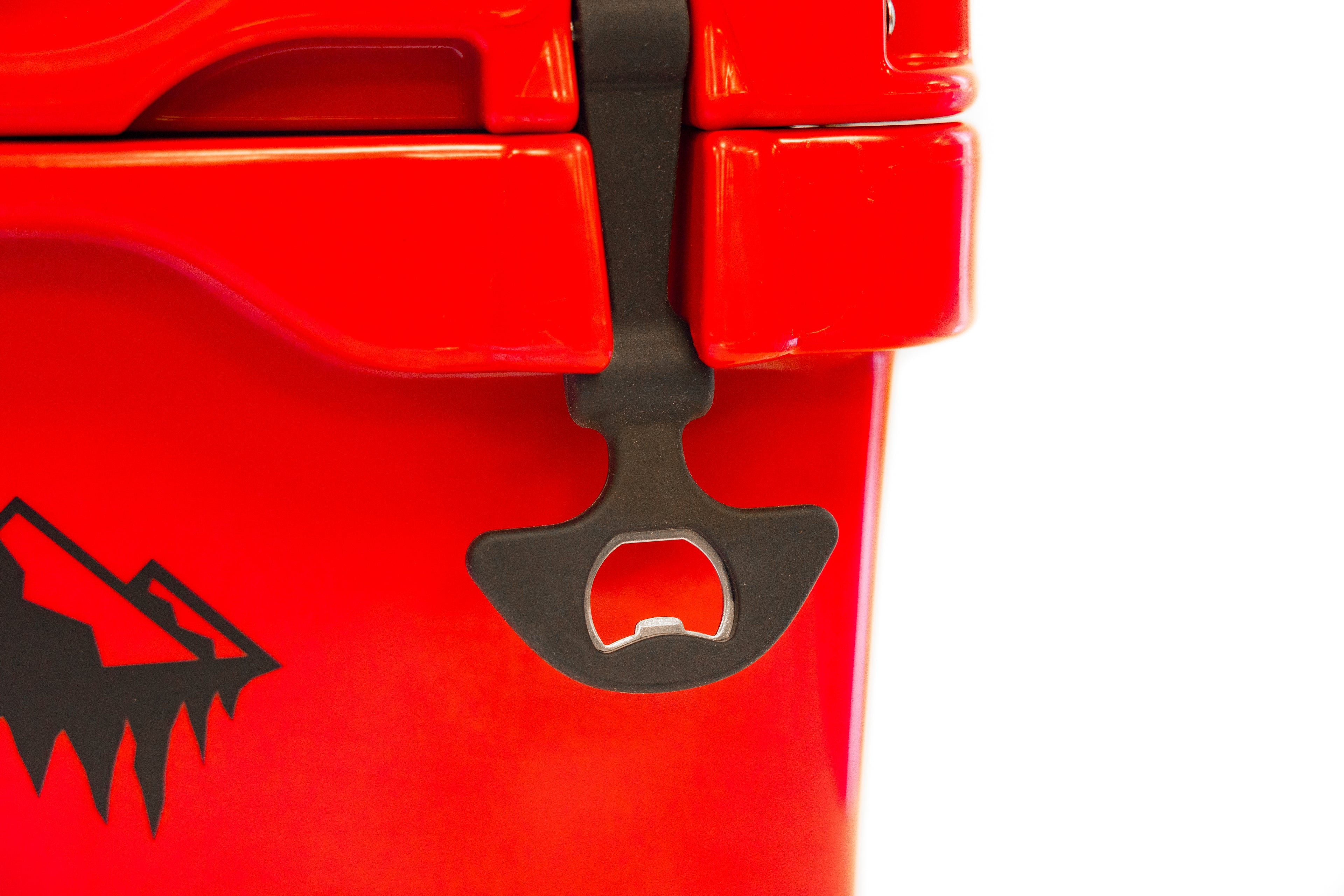 Red 15 qt cooler