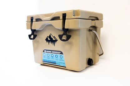 Tan 15 qt cooler