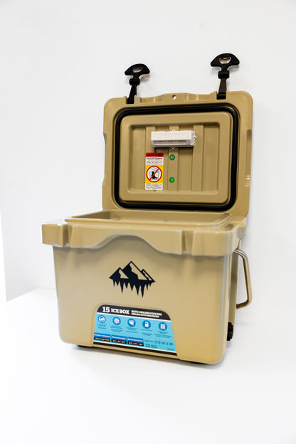 Tan 15 qt cooler