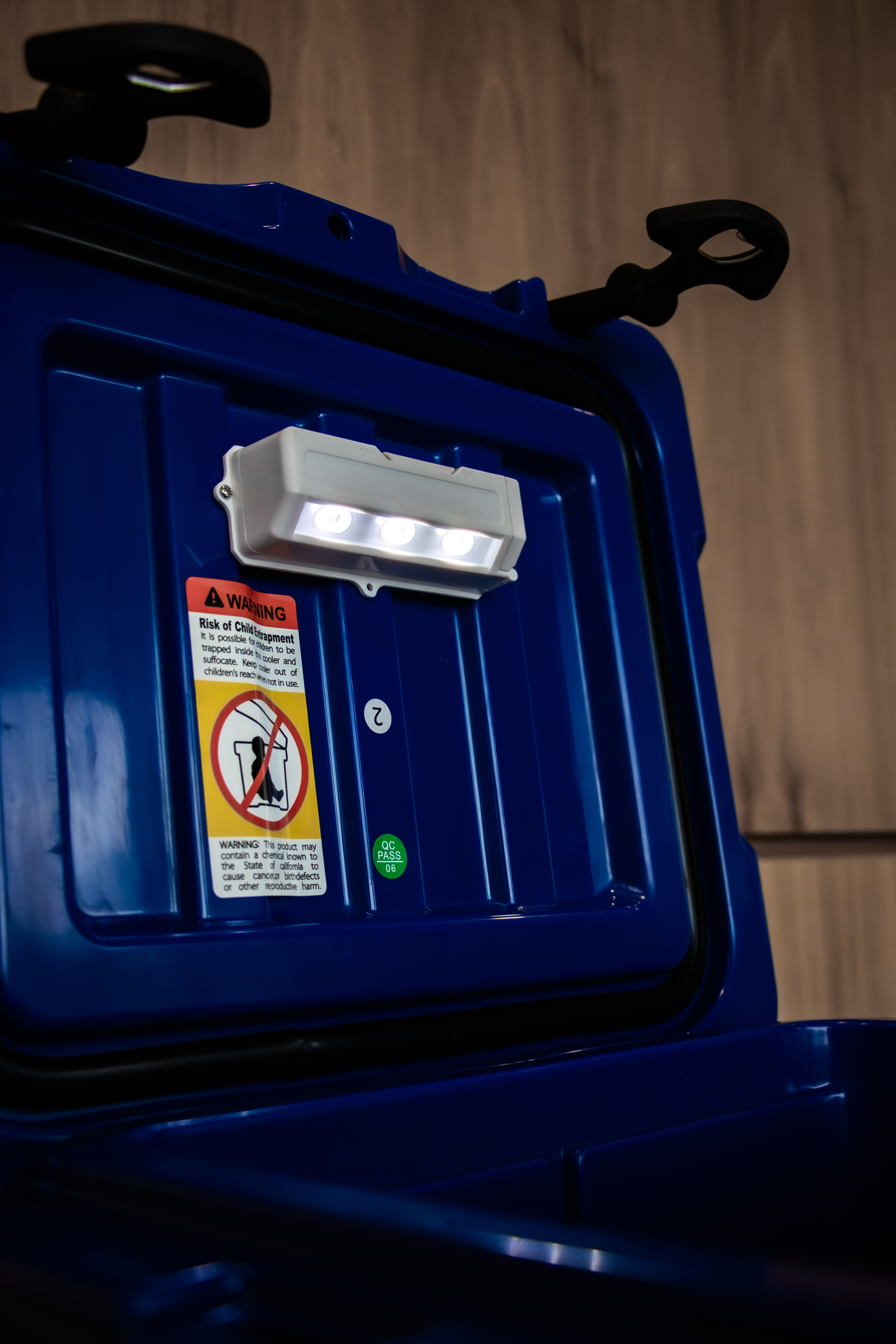Blue 15qt cooler