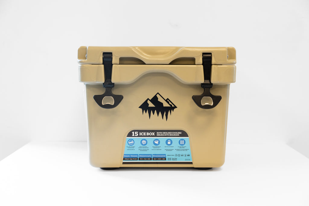 Tan 15 qt cooler